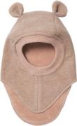 Huttelihut Balaclava Ears Wool 48\0-12M - Elefanthuer Merino hos Magas...