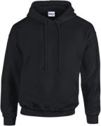 Gildan Heavy Blend Adult Hooded Sweatshirt Kvinde Black Hættetrøjer St...