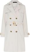 Micha Trence Coat_ Cottonmixouterwea Kvinde Sandshell Trenchcoats Str ...