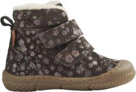 Wheat Winterboot Snug Tex Dark Brown Flowers Begyndersko Str 23 - Uld ...