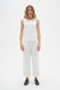 InWear Drizaiw Culotte Kvinde Pure White Hørbukser Casual Fit Str 40 -...