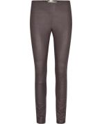 InWear Luella Leggings Premium Kvinde Sandy Grey Læderbukser Str 40 - ...