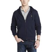 Polo Ralph Lauren Doubleknit Hoodie Mand Blå Hoodies Str M - hos Magas...