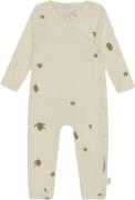 Konges Sløjd Newborn Onesie Gots Str 6M - Lemon Heldragter hos Magasin