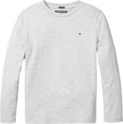 Tommy Hilfiger Boys Basic CN Knit L/S Str 5 år / 110 cm - Grå Strik Bo...