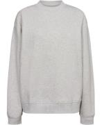 Magasin Noly 1 G Kvinde Light Grey Melange Sweatshirts Str L Bomuld