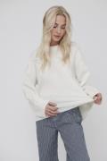 Magasin Cindi 1 RWS Wool Kvinde Cream Sweaters Str L Uld