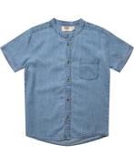 Magasin Louie 2 G Str 4 Light Denim Blue Skjorter Bomuld