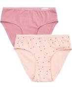 Magasin Girls Briefs 2pack Str 14 Rose Dot / Mesa Rose Underbukser Bom...