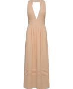 See by Chloé Dress, Bleached Orange, 36 Kvinde Bleached Orange Midi Kj...