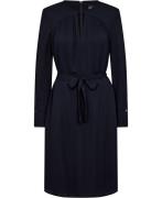 BOSS Dibanori3 Kvinde Dark Blue Midi Kjoler Str 36 - hos Magasin