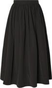 Selected Femme Slflibbie HW Ankle Skirt B Kvinde Sort Maxi Nederdele S...