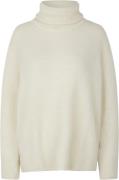 Modström Adrianmd Wool Tneck Kvinde Soft White Rullekraver Relaxed Fit...