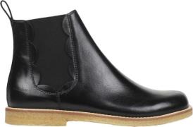 ANGULUS Chelsea Støvle Kvinde 1835/001 Sort/sort Chelsea Boots Str 40 ...