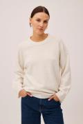 Magasin Cindi 1 RWS Wool Kvinde Cream Sweaters Str XL Uld