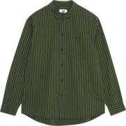 Wood Wood Wwday Striped AA Embroidery Shirt G Mand Pear Langærmede Skj...