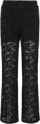 ONLY Kogmilly Lace Pants JRS Str 158 - Sort Bukser hos Magasin