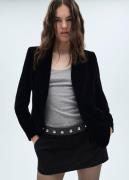 MANGO Blazer. - Combi Kvinde Black Blazere Plus Size Str L - hos Magas...