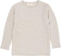 Copenhagen Colors Merino Classic Pointelle Blouse Str 98 Merino - Pale...