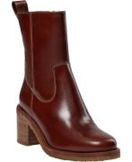 Billi Bi Kort Støvle A7157 Kvinde Cognac Desire Calf 85 Støvletter Str...