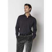 Clean Cut Copenhagen Clean Formal AOP Stretch Shirt LS Mand Col Langær...