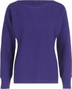 Betty Barclay Strickpullover Ku Kvinde Blue Violet Sweaters Str 40 - h...