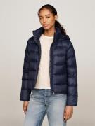 Tommy Hilfiger LW Down Casual Jacket Kvinde Desert Sky Overgangsjakker...