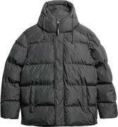 Superdry Hooded 5 Baffle Sports Puffer Mand Ebony Overgangsjakker Str ...