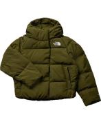 The North Face G North Down Hooded Jacket Forest O Str L - Forest Oliv...