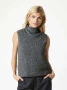 Neo Noir Odelia Knit Top Kvinde Antracit Sweaters Str 40 - Uld hos Mag...