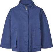 Rabens Saloner Canvas Light Jacket Katje Kvinde Workwear Blue Blazere ...