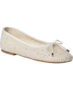 Steve Madden Blossomsp Ballerina Kvinde Pearl Ballerinaer Str 40 - hos...