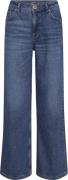 Mos Mosh Mmdara Hera Jeans Kvinde Blue Wide Jeans Str 28/Long - hos Ma...