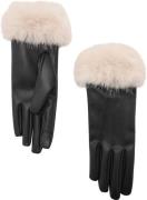 MANGO Combined Hair Gloves S - Handsker hos Magasin