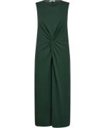 MANGO Mididress With Draped Detail Kvinde Green Midi Kjoler Str S - ho...