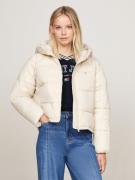 Tommy Hilfiger TJW Vail Puffer EXT Kvinde Newsprint Overgangsjakker St...