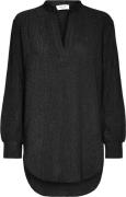 Rosemunde Borneo Tunic Kvinde Sort Cardigans Str L - hos Magasin