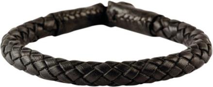 BeChristensen Lav Black Men Edition L (20-21cm) - Armbånd Læder hos Ma...