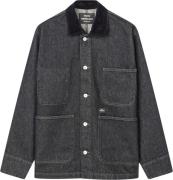 Mads Nørgaard - Copenhagen Arizona Black Denim Chore Jacket Mand Sort ...