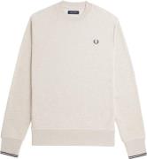 Fred Perry M7535 Mand Porridge M/anchor Grey Sweatshirts Str XXL - Bom...