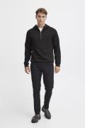 Casual Friday Cfsigurd 0096 Halfzip Hoodie Mand Black Beauty Hoodies R...