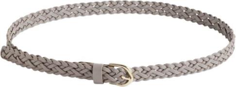 Pieces Pcavery Leather Braided Slim Belt N 80 - Bælter Læder hos Magas...