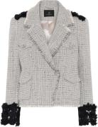 Bruuns Bazaar Fumewortbbzohie Blazer Kvinde Grey Check Blazere Str 36 ...