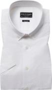 Bruun & Stengade BS Tillman Modern Fit Shirt Mand Hvid Kortærmede Skjo...