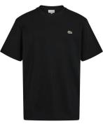 Lacoste Teeshirt Mand Sort Kortærmede T-shirts Str XL - hos Magasin