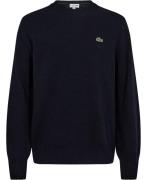 Lacoste Sweater Mand Blå Sweaters Str L - hos Magasin