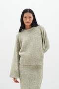 InWear Yelenaiw Pullover Kvinde Silver Sweaters Str L - hos Magasin