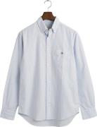 Gant REG Classic Oxford Stripe Shirt Mand Light Blue Langærmede Skjort...