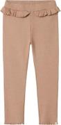 Lil' Atelier Nmfsophia SIM Pant LIL Str 92 - Rugby Tan Bukser hos Maga...