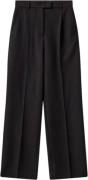 H2OFAGERHOLT Office Pants Kvinde Black Bukser Med Brede Ben Str L - Sp...